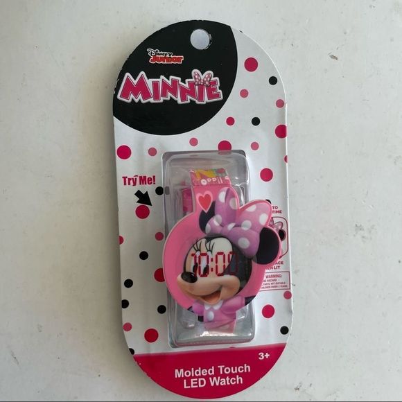 Disney Junior Minnie Molded Touch LED Watch NEW.


New in - Picture 1 of 2